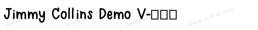 Jimmy Collins Demo V字体转换